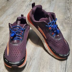 Altra Torin 4 Women's Size 9.5 Running Shoes Plum Coral Foot Shape Zero Drop